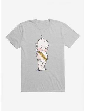 Kewpie Shy Pose T-Shirt, HEATHER GREY, hi-res