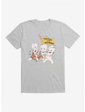 Kewpie Votes For Women Marching Band T-Shirt, HEATHER GREY, hi-res