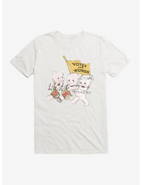 Kewpie Votes For Women Marching Band T-Shirt, WHITE, hi-res