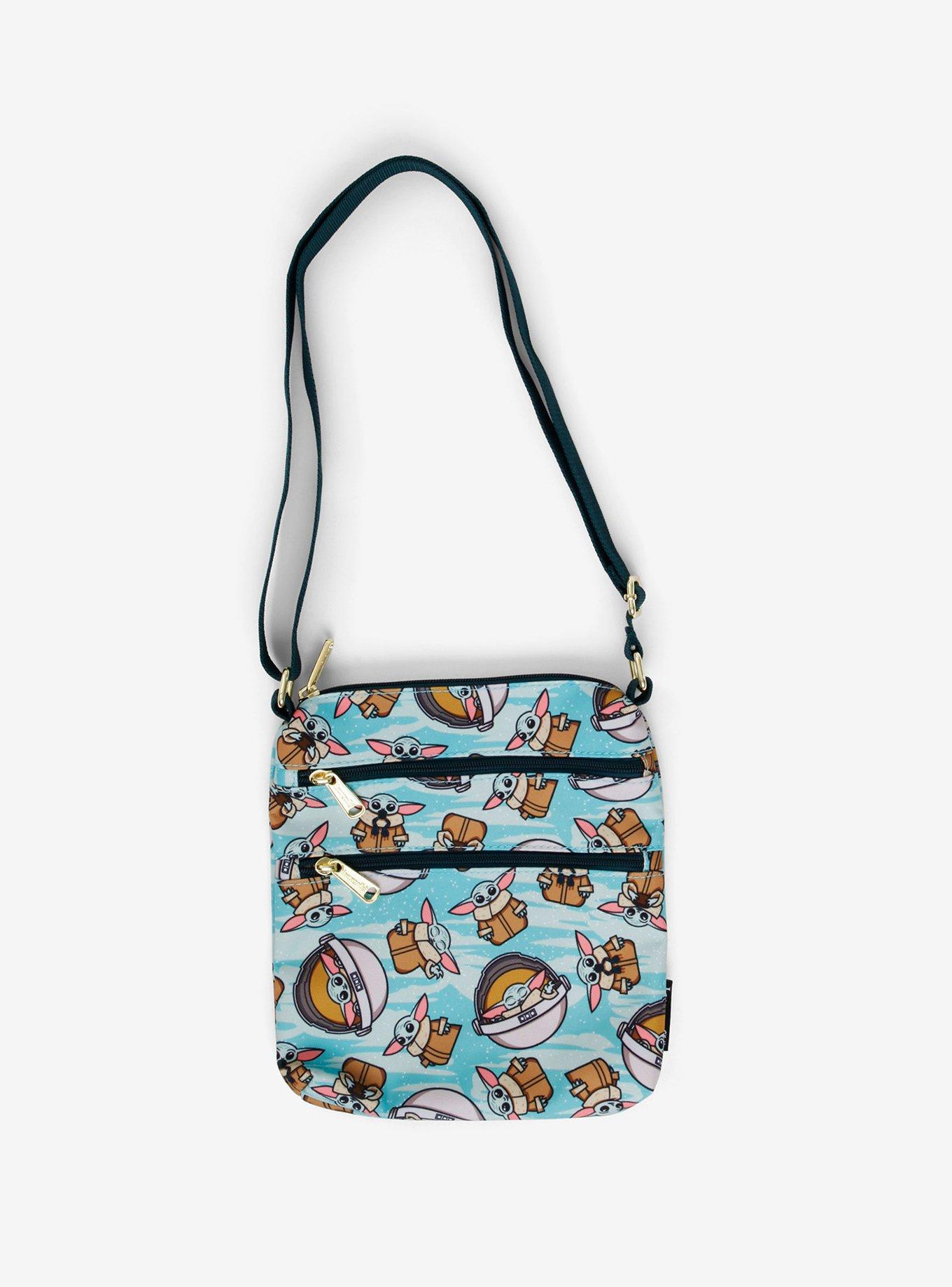 Loungefly Star Wars The Mandalorian The Child Allover Print Crossbody Bag, , hi-res