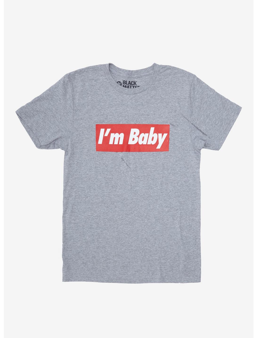 I'm Baby T-Shirt, GREY, hi-res