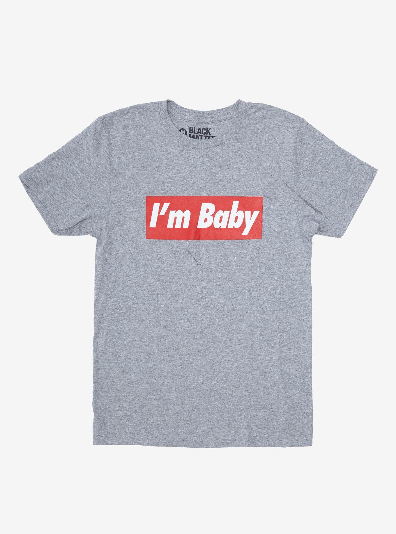 I'm Baby T-Shirt, GREY, hi-res