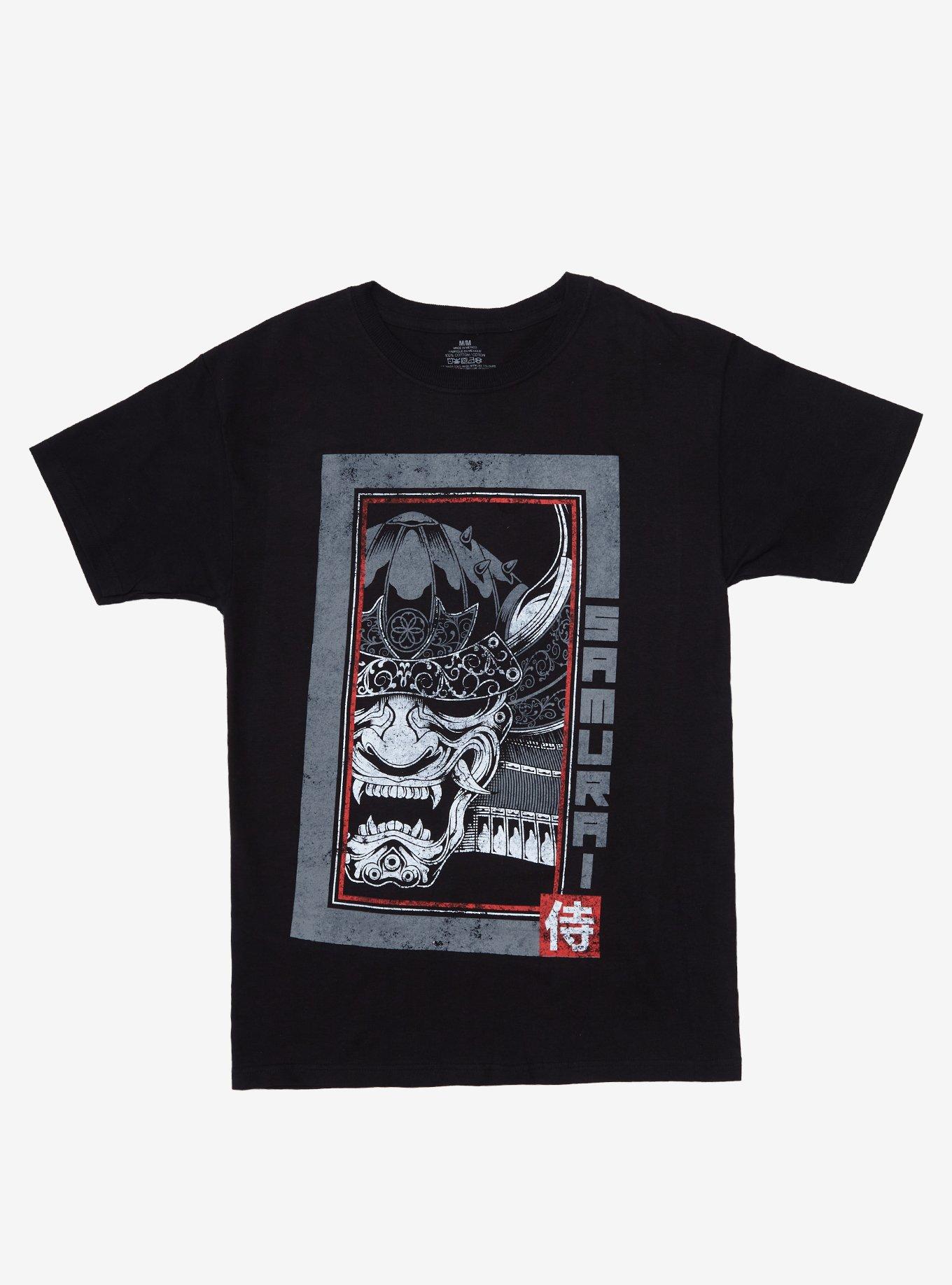 Oni Mask T-Shirt, BLACK, hi-res