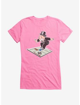 Monopoly Mr. Monopoly Pass Go Girls T-Shirt, , hi-res