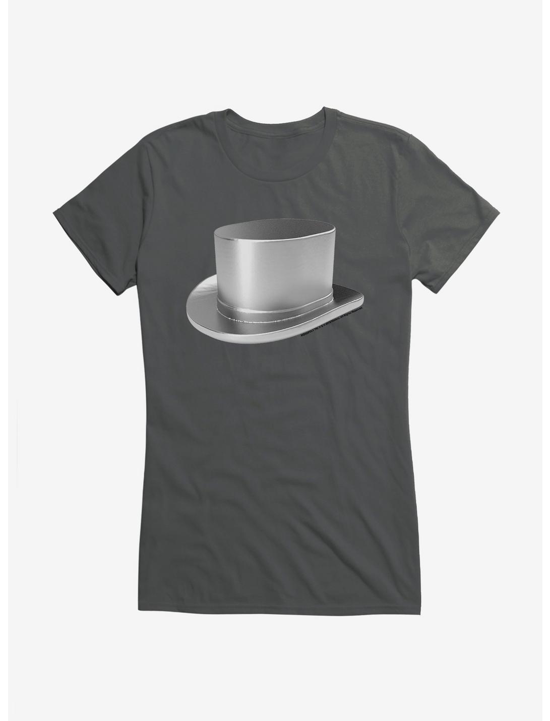 Monopoly Top Hat Token Girls T-Shirt, , hi-res