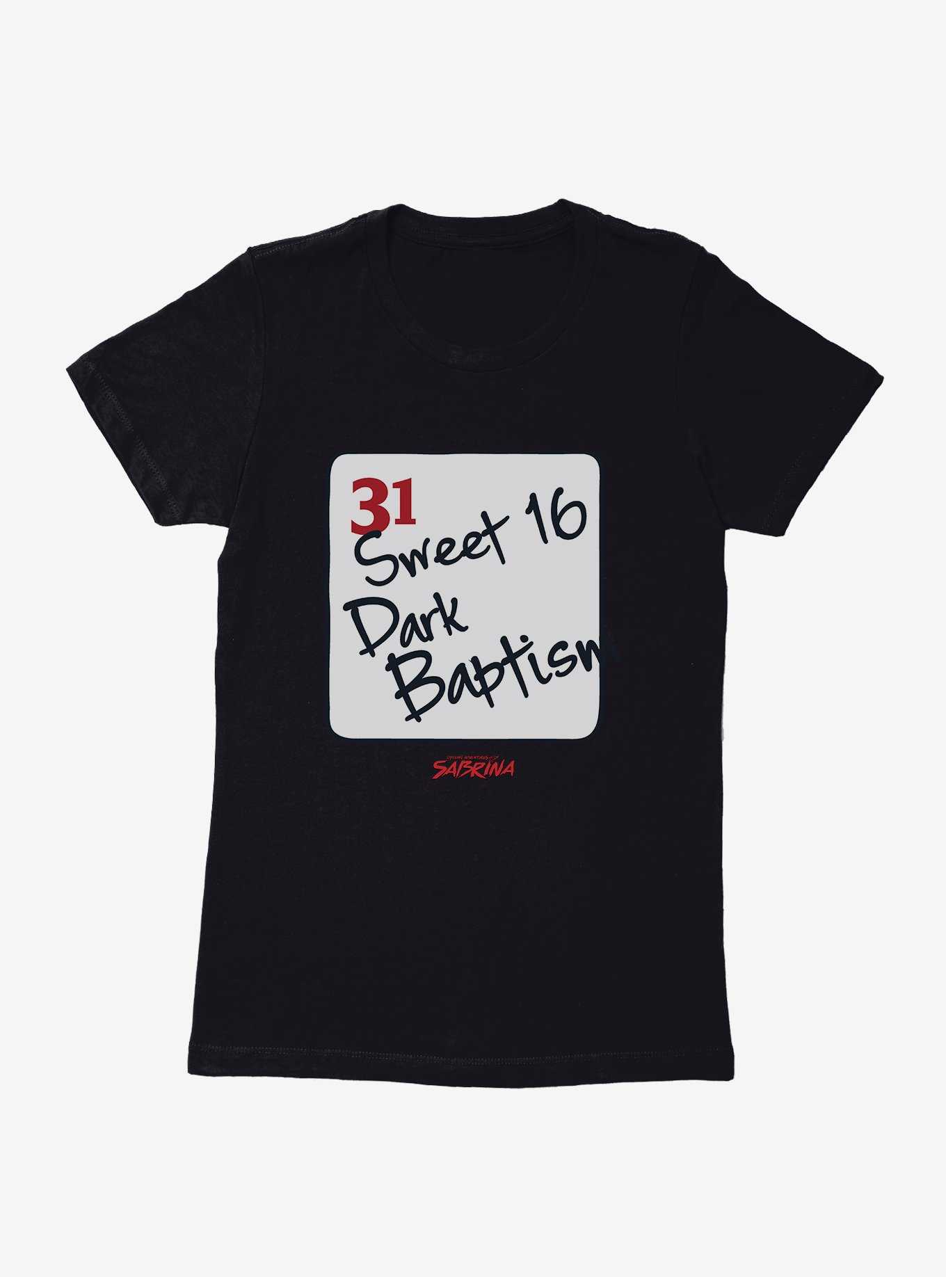Chilling Adventures Of Sabrina Dark Baptism Calendar Womens T-Shirt, , hi-res