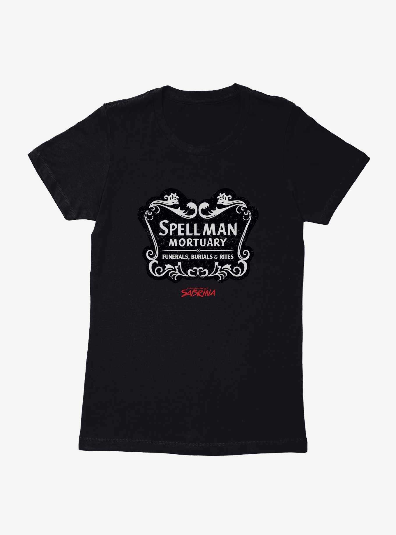 Chilling Adventures Of Sabrina Spellman Mortuary Mono Womens T-Shirt, , hi-res