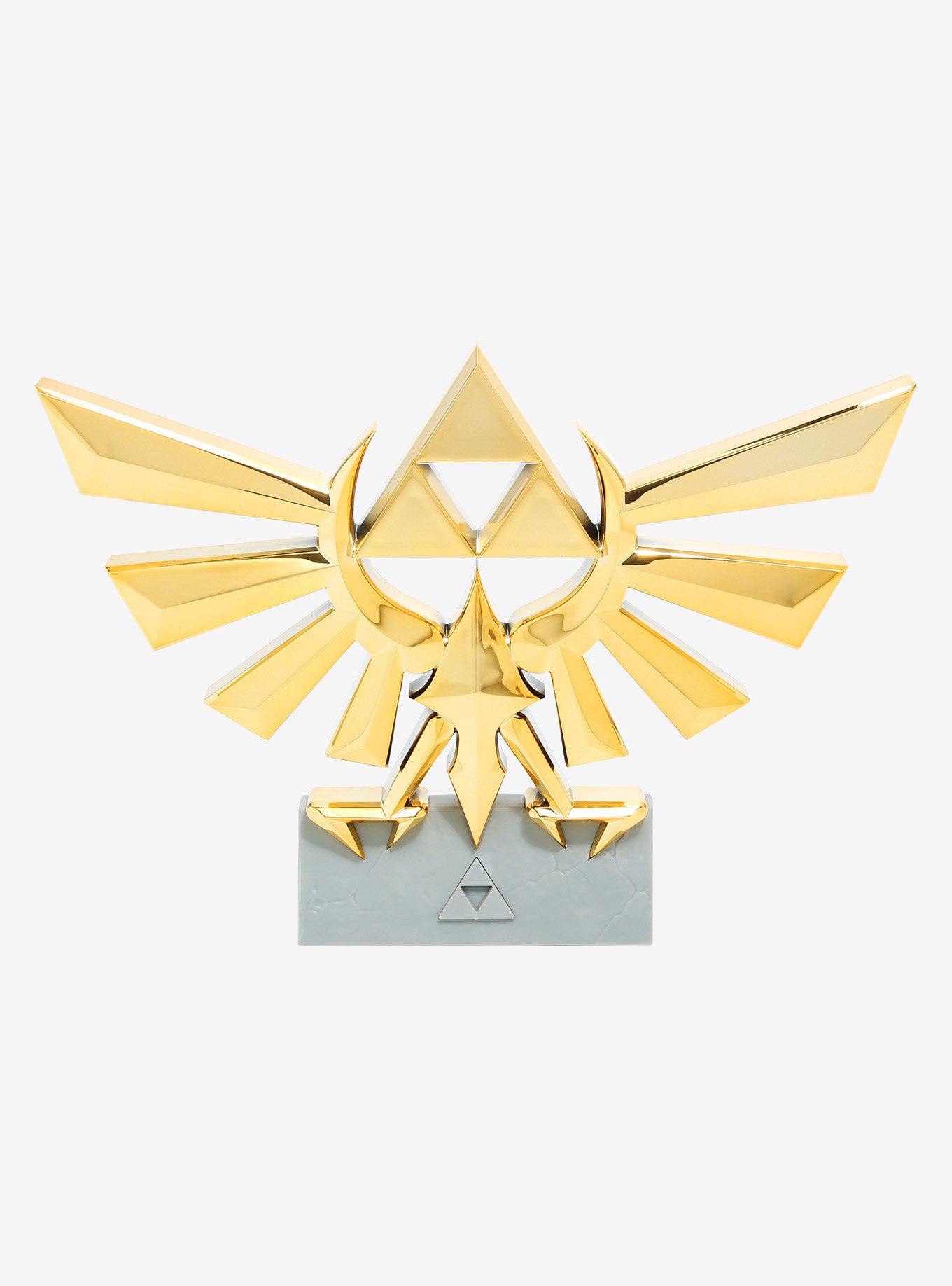 Legend Wings – Toppa Ricamata Con Stemma Reale Hyrule E Filo Dorato, Misura 10x6 Cm