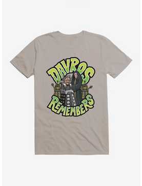 Doctor Who Davros Remembers Slogan T-Shirt, , hi-res