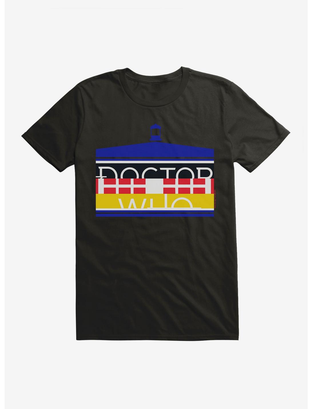 Doctor Who Tardis Graphic T-Shirt, BLACK, hi-res