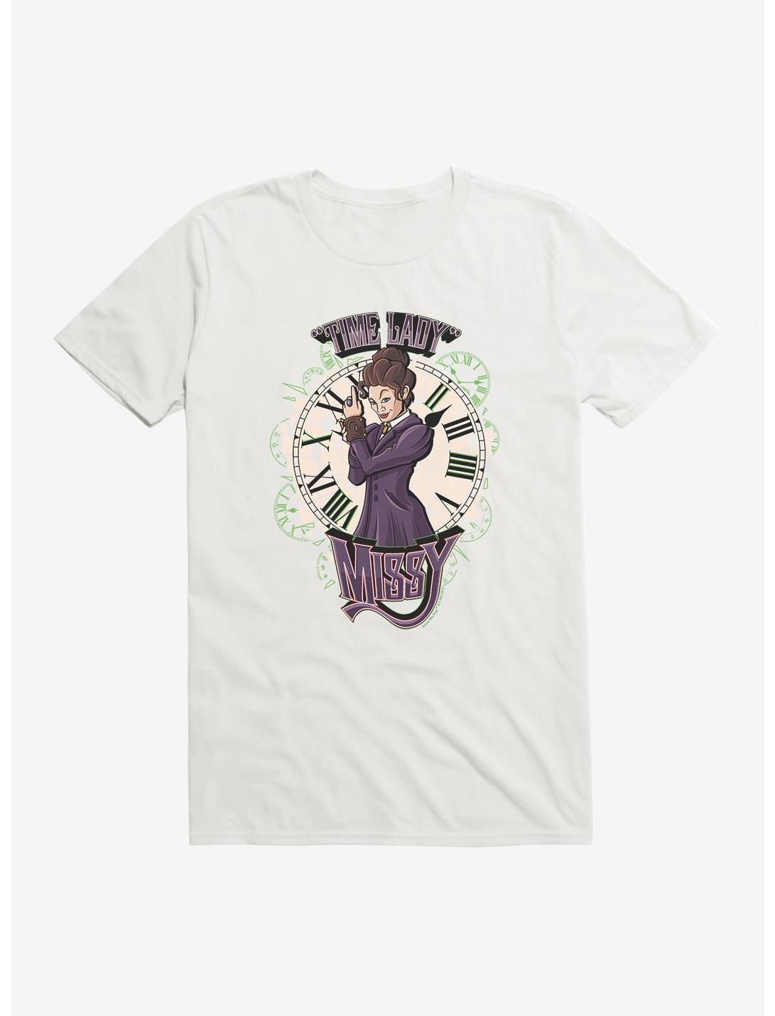 Doctor Who "Time Lady" T-Shirt, WHITE, hi-res