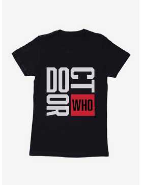 Doctor Who  Bold Word Art Womens T-Shirt, , hi-res