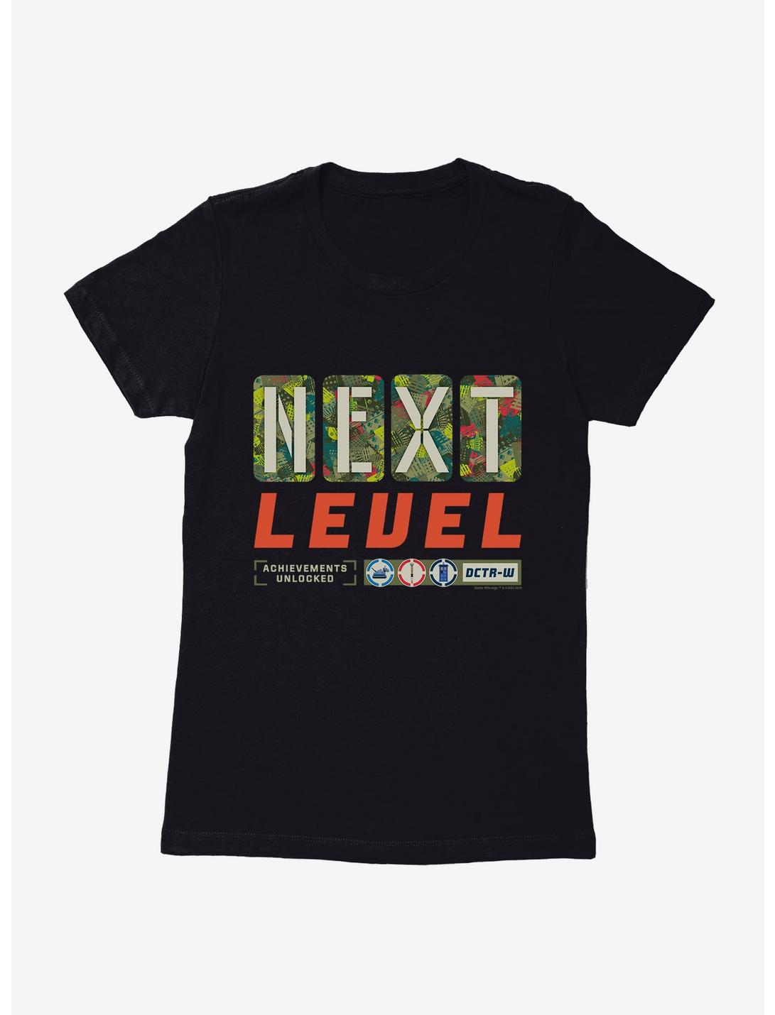 Doctor Who Next Level Womens T-Shirt, BLACK, hi-res
