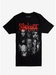 Slipknot Black & White Photo Girls T-Shirt Hot Topic Exclusive, BLACK, hi-res
