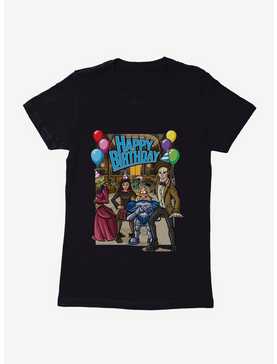 Doctor Who The Eleventh Doctor Happy Birthday Womens T-Shirt, , hi-res