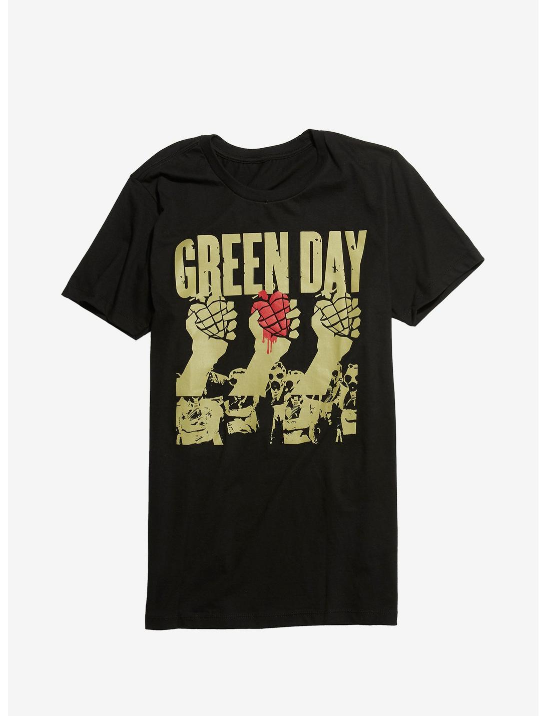 Green Day American Idiot Album Cover T-Shirt, BLACK, hi-res