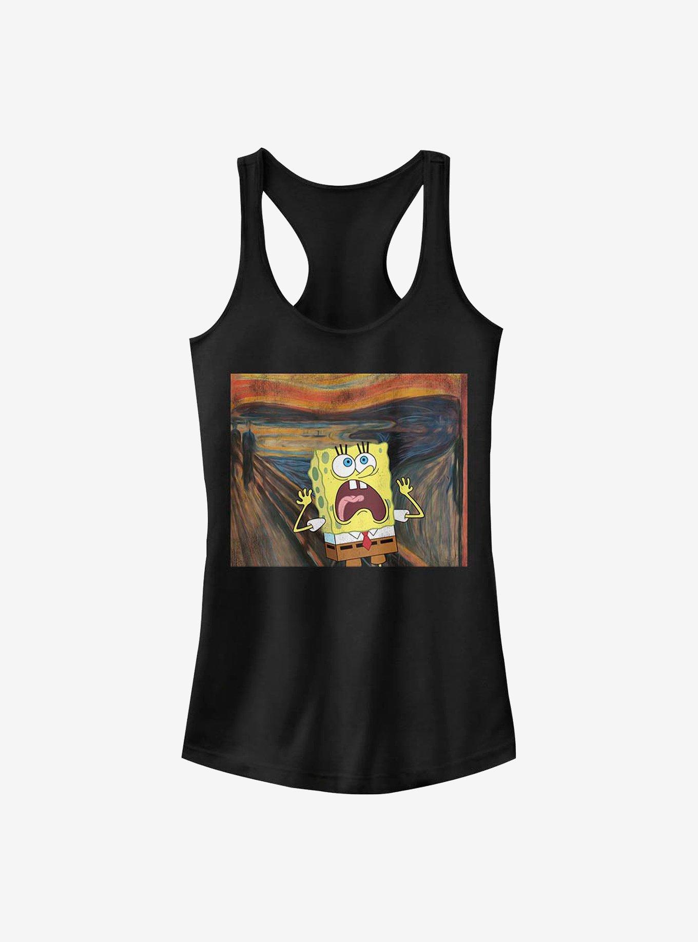 Spongebob Squarepants Spongebob Scream Girls Tank, , hi-res