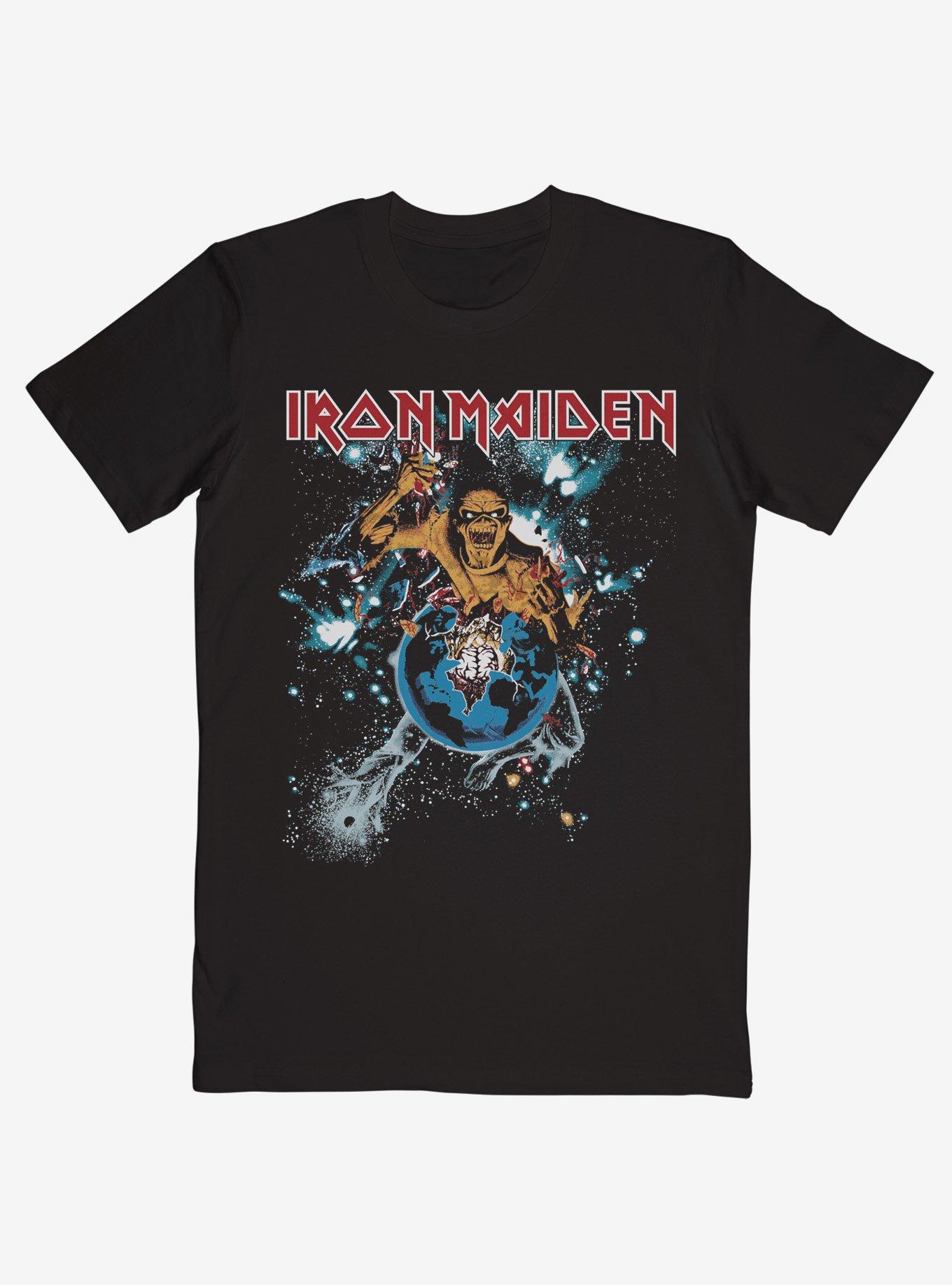 Iron Maiden Eddie Rips Up The World Tour T-Shirt, BLACK, hi-res