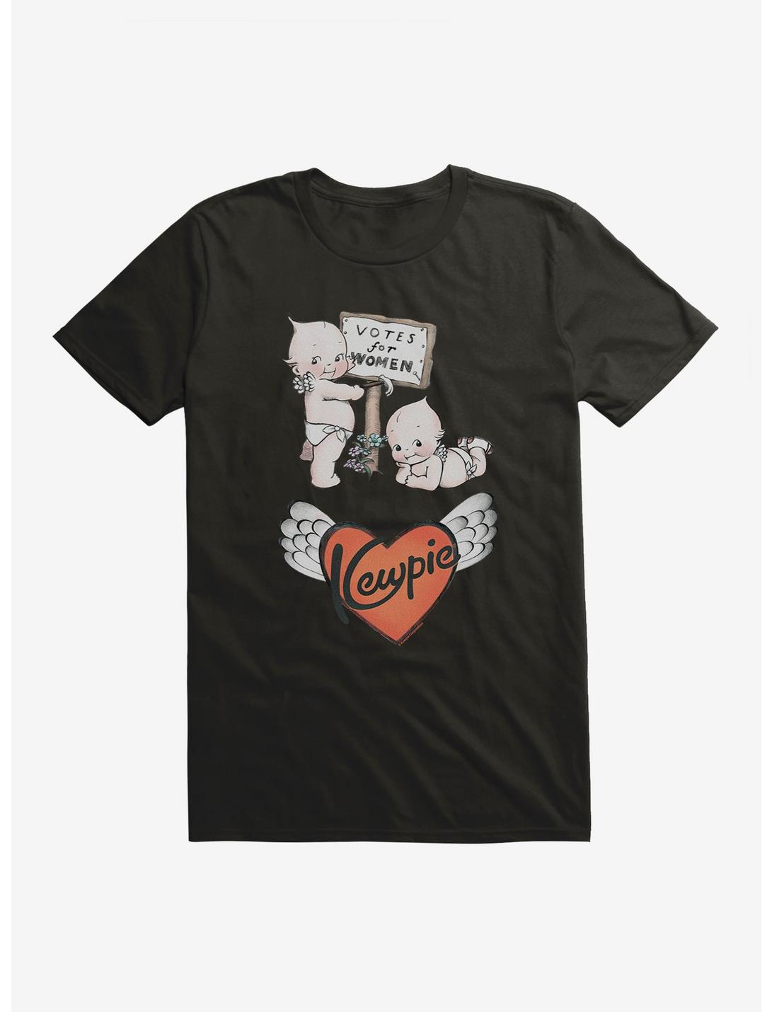 Kewpie Heart Logo T-Shirt, BLACK, hi-res