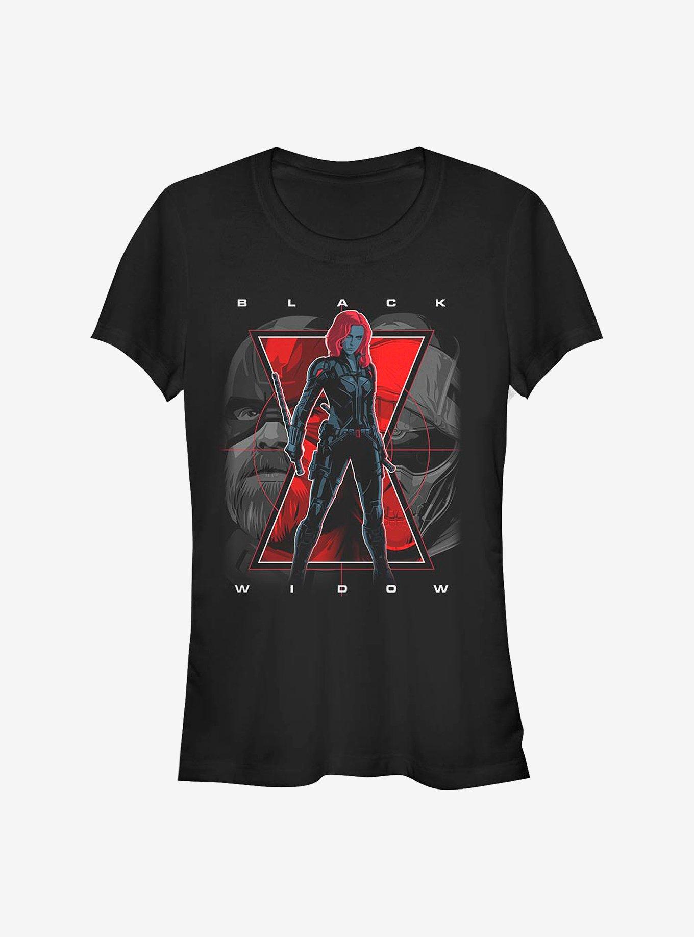 Marvel Black Widow Big Three Girls T-Shirt, , hi-res