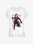 Marvel Black Widow Girls T-Shirt Widow Target Girls T-Shirt, WHITE, hi-res