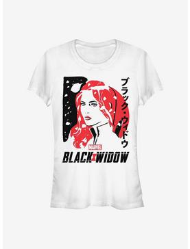 Marvel Black Widow Drawn Widow Girls T-Shirt, , hi-res