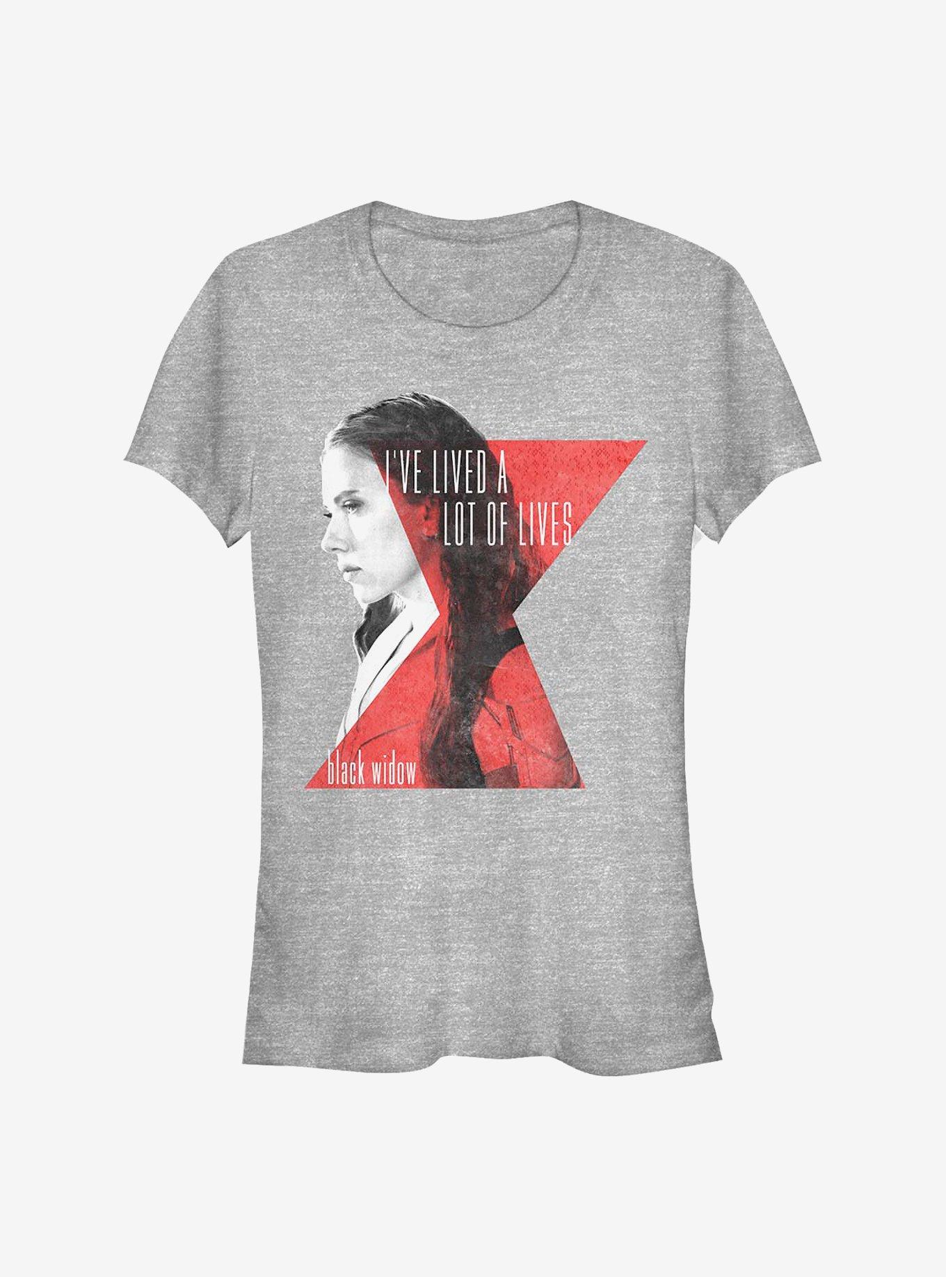 Marvel Black Widow Lives Of Widow Girls T-Shirt, , hi-res