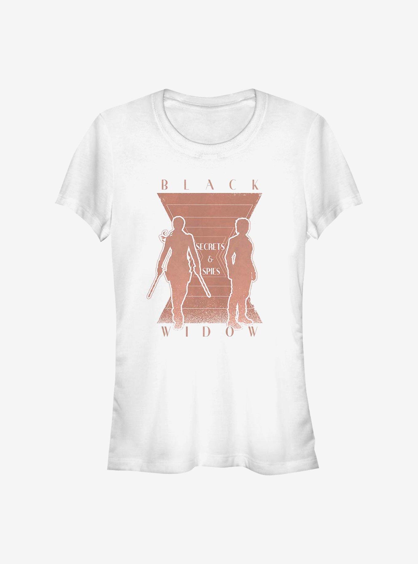 Marvel Black Widow Spy Secrets Girls T-Shirt, WHITE, hi-res