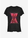 Marvel Black Widow Widow Target Girls T-Shirt, BLACK, hi-res