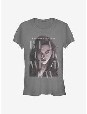 Marvel Black Widow Style Portrait Girls T-Shirt, , hi-res