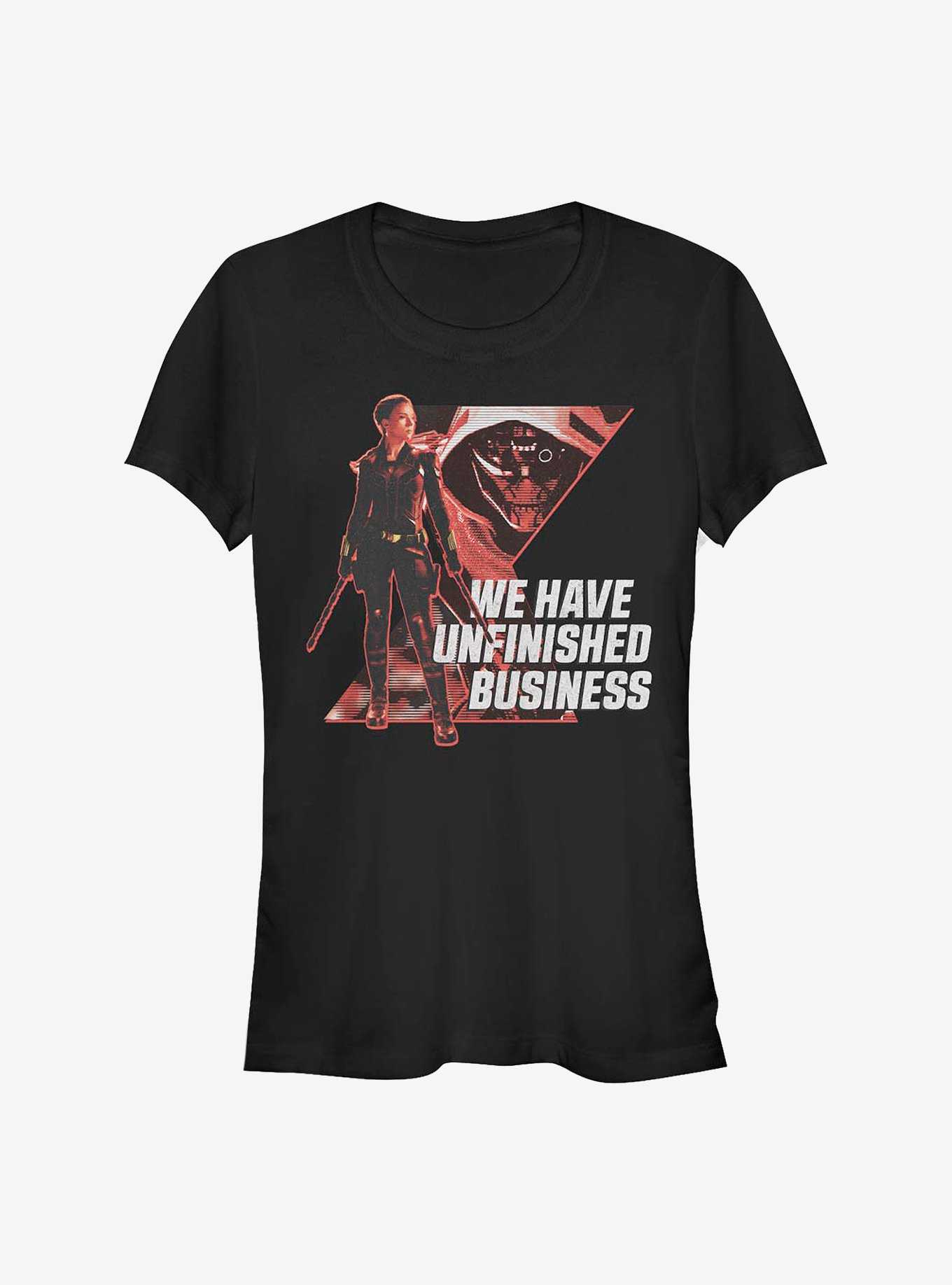 Marvel Black Widow Unfinished Business Girls T-Shirt, , hi-res