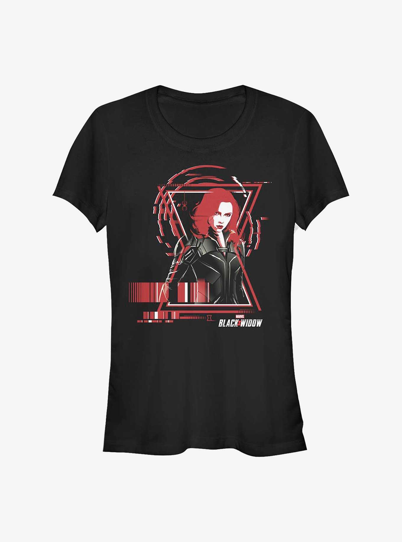 Marvel Black Widow Widow Barcode Girls T-Shirt, , hi-res