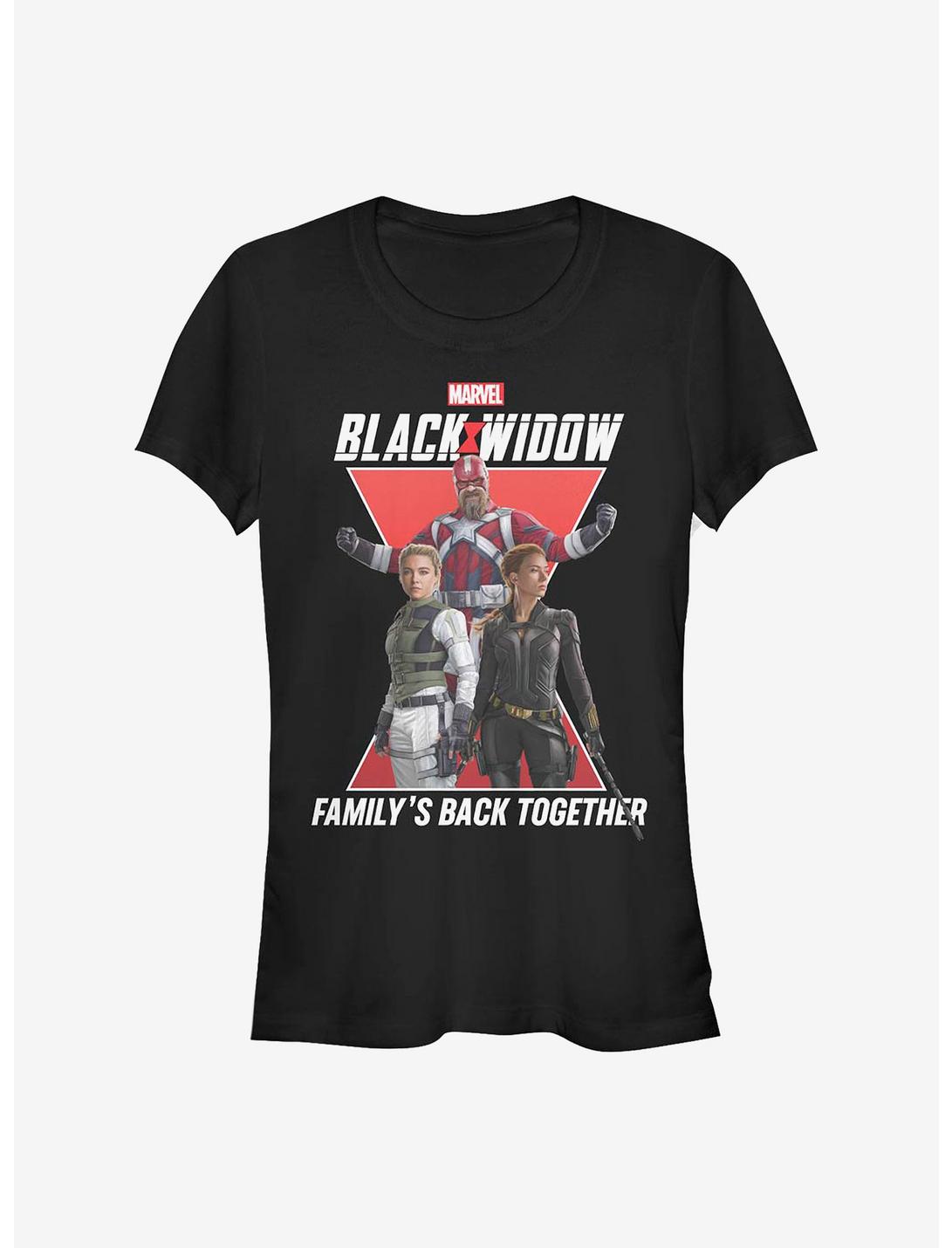 Marvel Black Widow Widow Family Girls T-Shirt, BLACK, hi-res