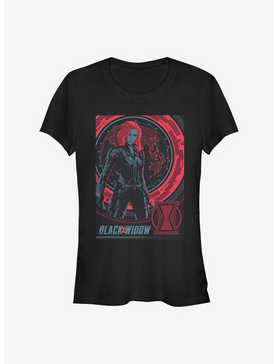 Marvel Black Widow Widow Globe Girls T-Shirt, , hi-res