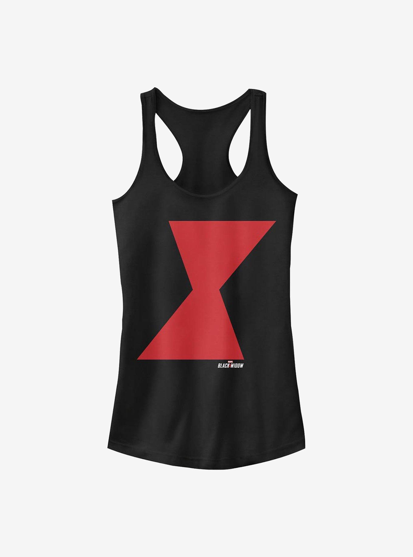 Marvel Black Widow Widow Icon Girls Tank, BLACK, hi-res