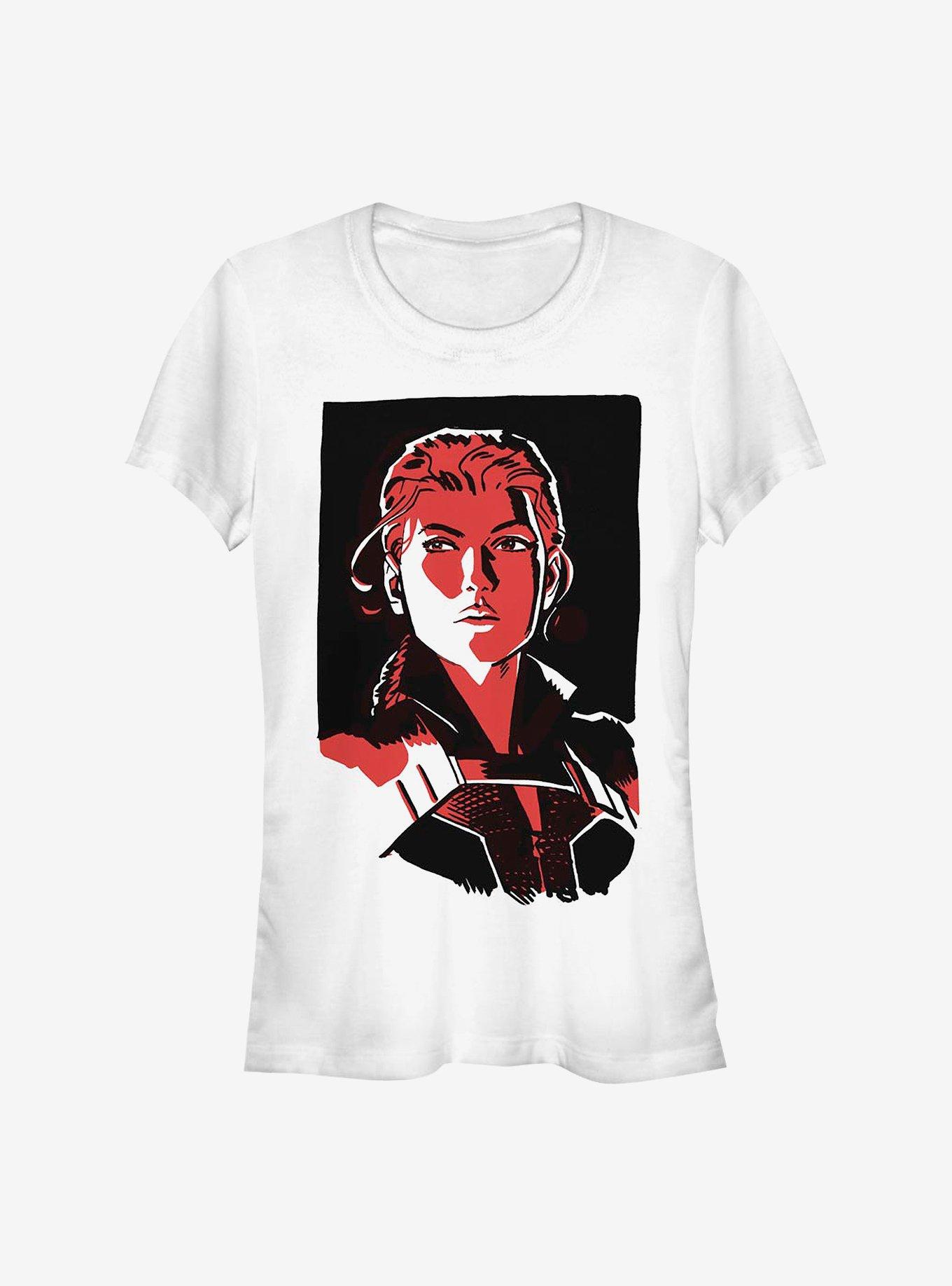 Marvel Black Widow Widow Portrait Girls T-Shirt, , hi-res