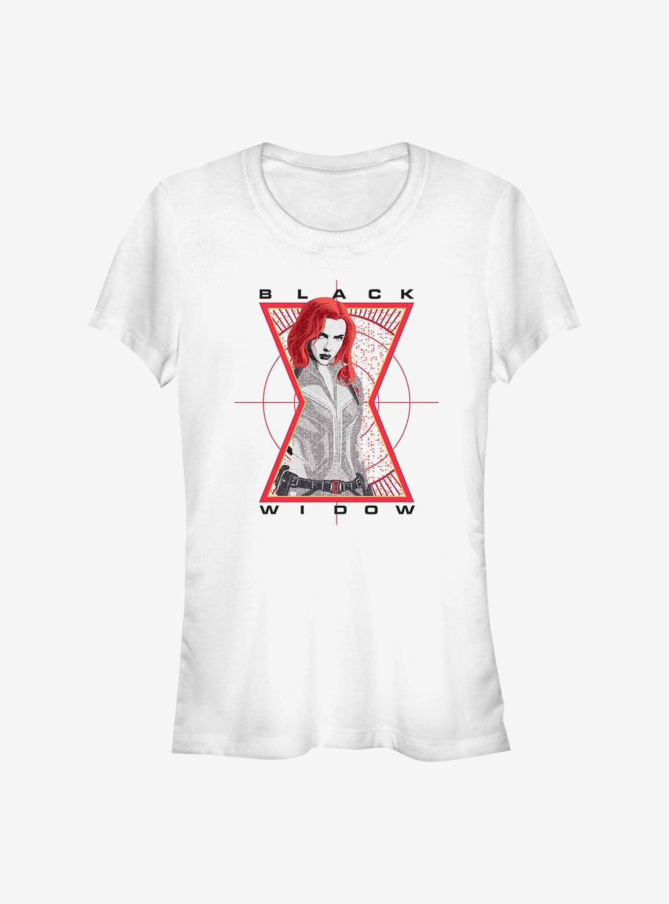 Marvel Black Widow Widow Target Girls T-Shirt