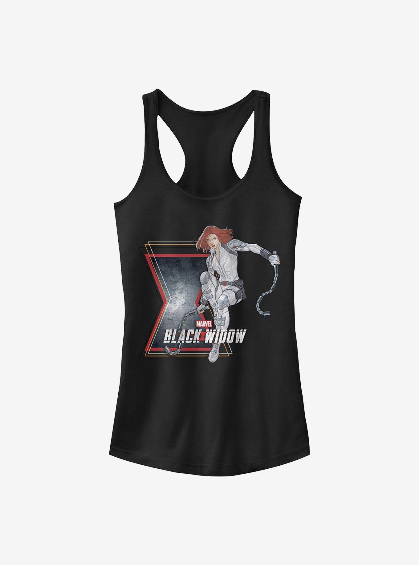 Marvel Black Widow Widow Stun Girls Tank, BLACK, hi-res