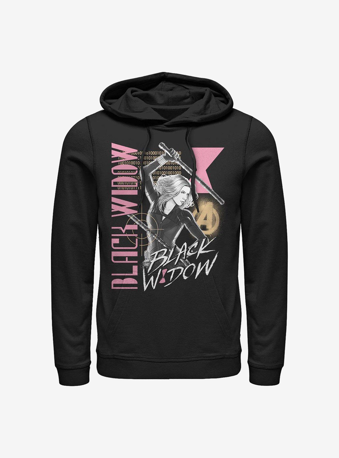 Marvel Black Widow Retro Hoodie, , hi-res