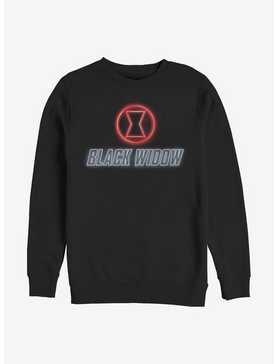 Marvel Black Widow Neon Crew Sweater, , hi-res