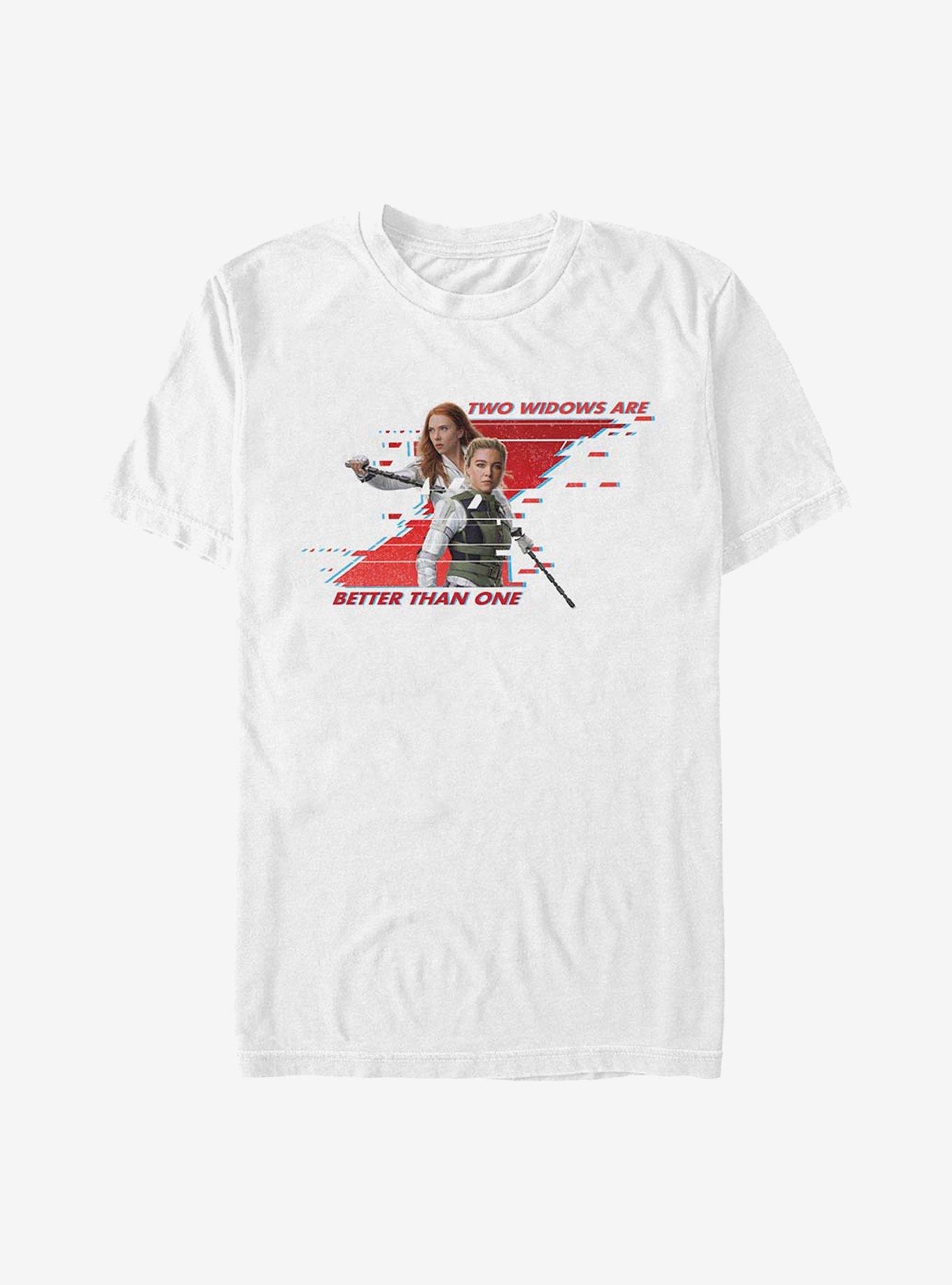 Marvel Black Widow Better Than One T-Shirt, , hi-res