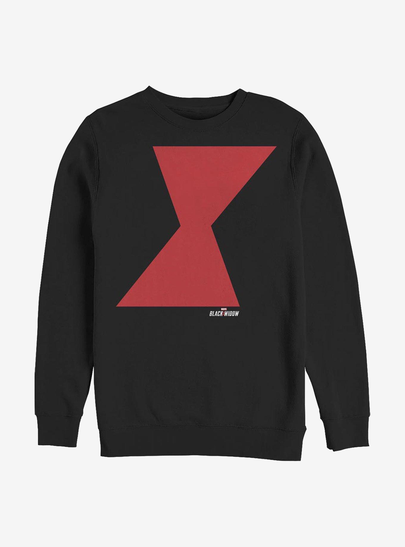 Marvel Black Widow Widow Icon Crew Sweatshirt, , hi-res
