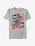 Marvel Black Widow T-Shirt Widow Tone T-Shirt, ATH HTR, hi-res