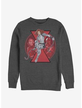 Marvel Black Widow Widow Team Crew Sweatshirt, , hi-res