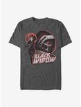 Marvel Black Widow Covert Avenger T-Shirt, CHAR HTR, hi-res