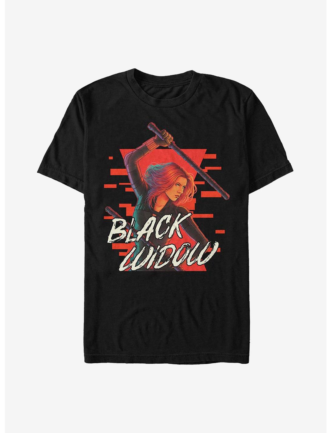 Marvel Black Widow Graphic Black Widow T-Shirt, BLACK, hi-res