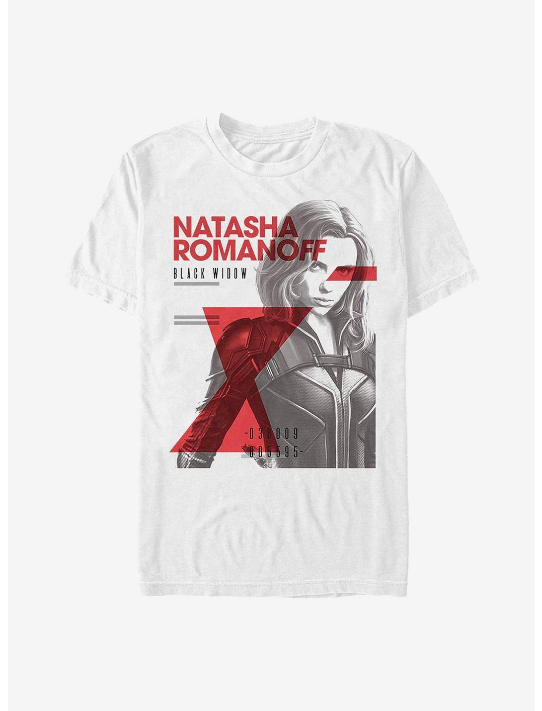 Marvel Black Widow Romanov Cover T-Shirt, WHITE, hi-res