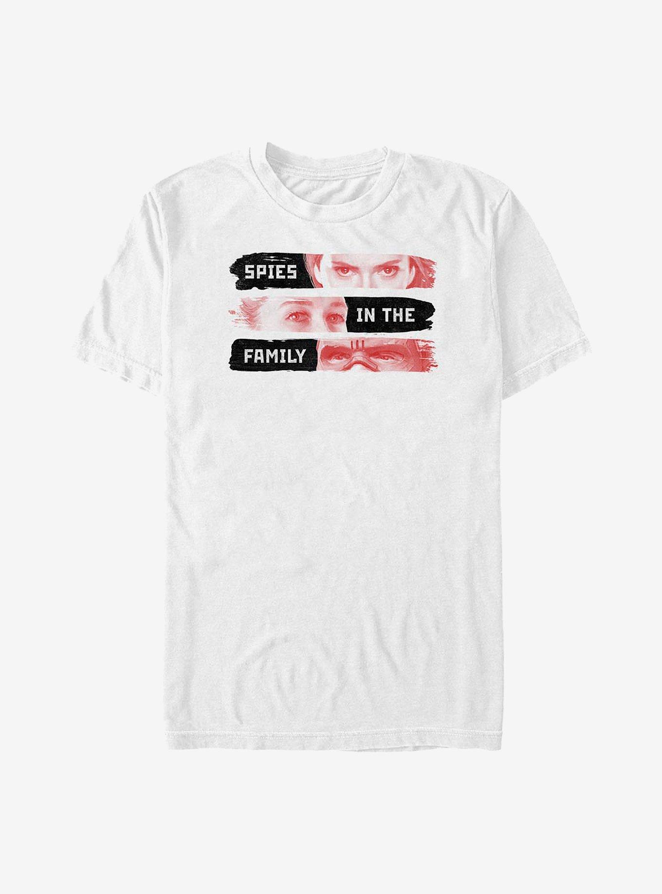 Marvel Black Widow Spies In Family T-Shirt