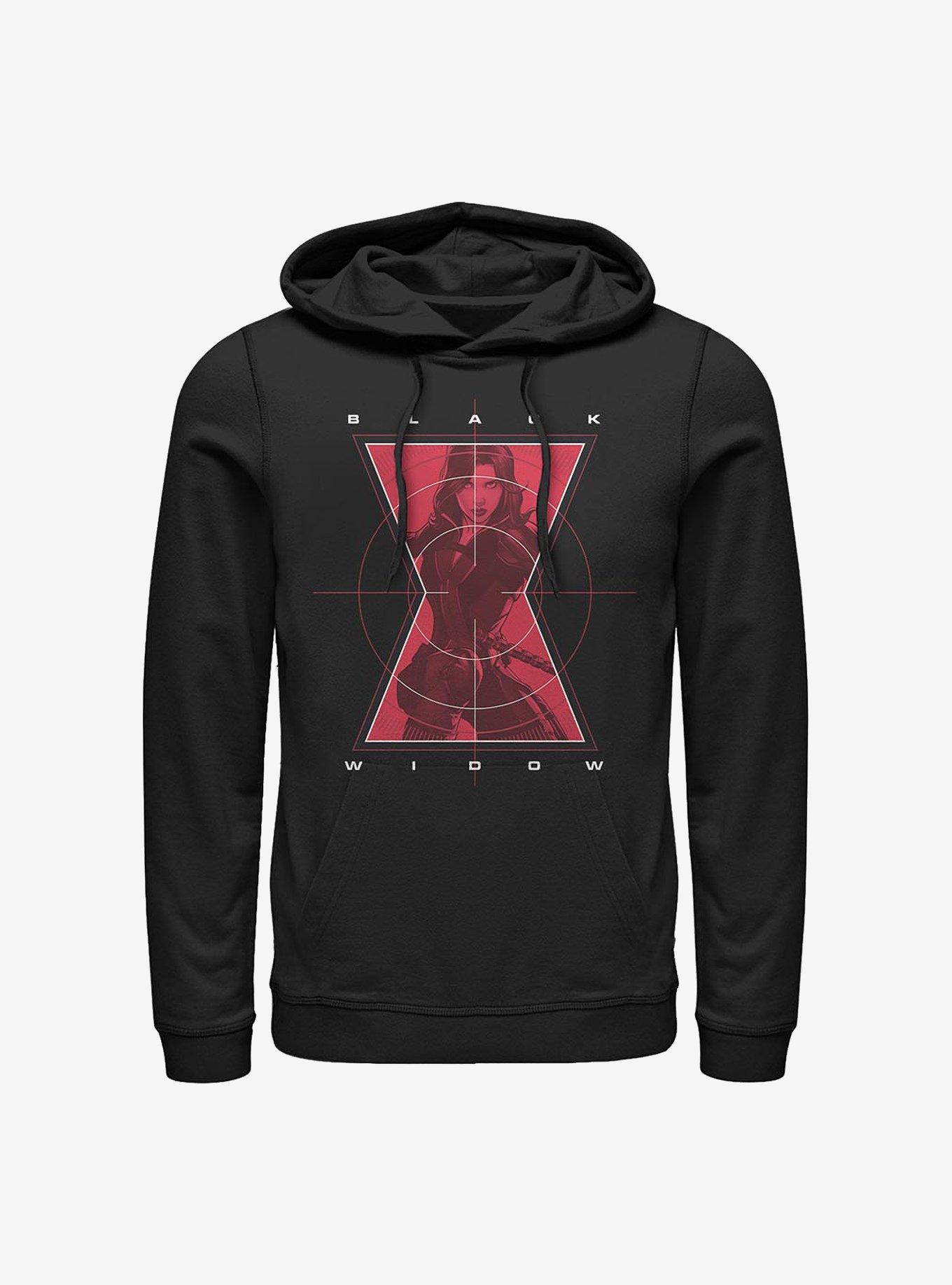 Marvel Black Widow Widow Target Hoodie, , hi-res