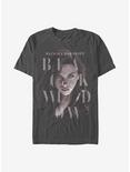 Marvel Black Widow Style Portrait T-Shirt, CHARCOAL, hi-res